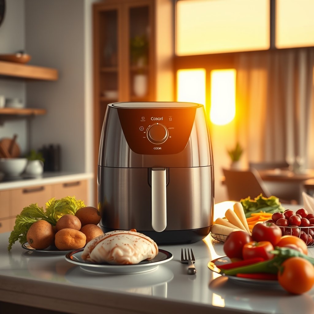 ceramic airfryer product view