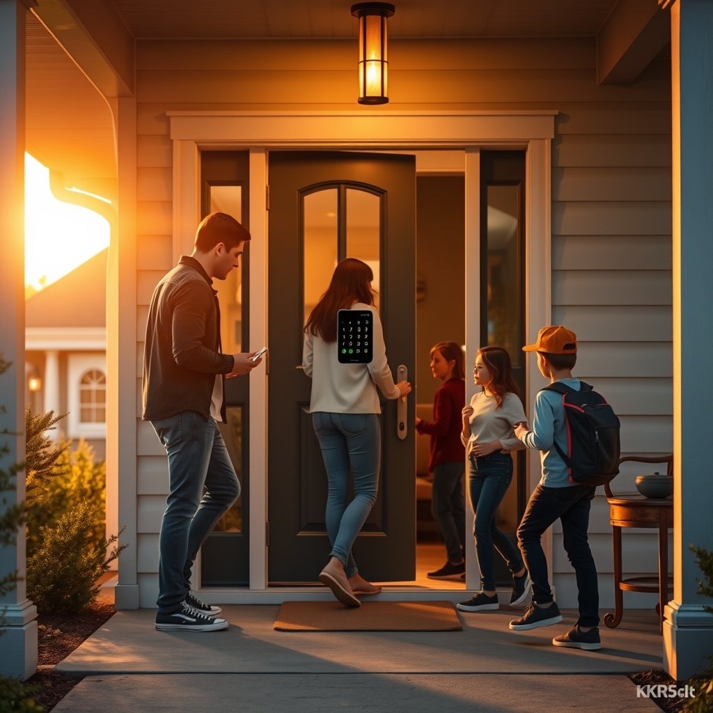 keyless deadbolt product view