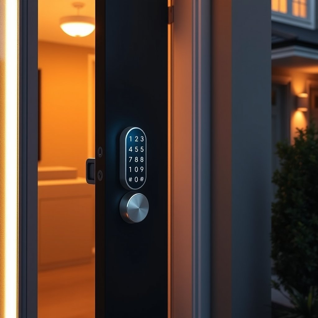 keypad deadbolt product view