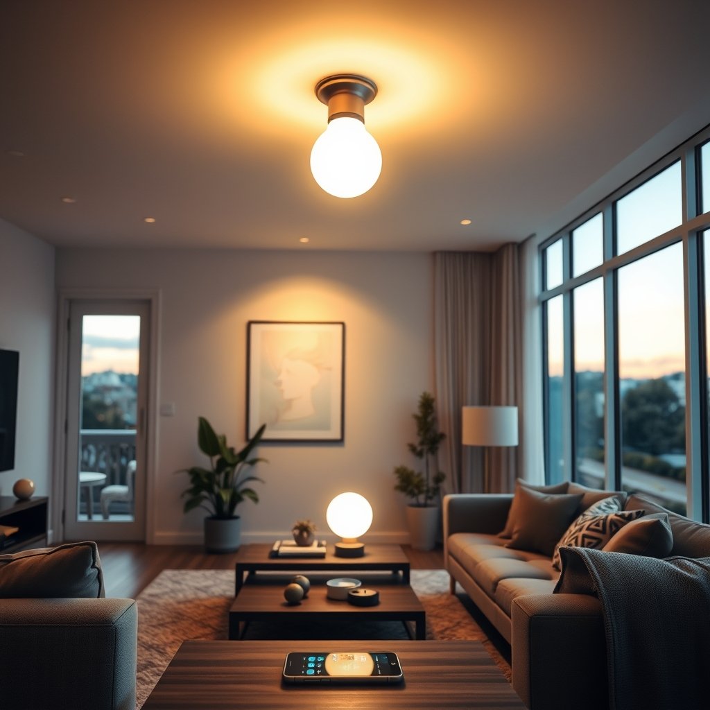 smart bulb product view