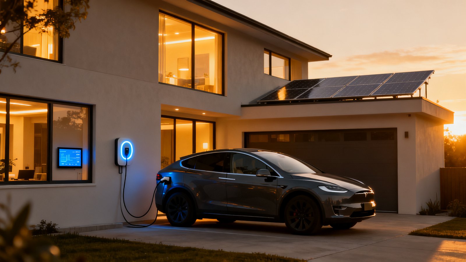 smart home EV charger integration - Illustration 1